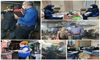 بازدید کارشناسان بهداشت حرفه پاکدشت طی 29 مرداد تا 3 شهریور 1401 